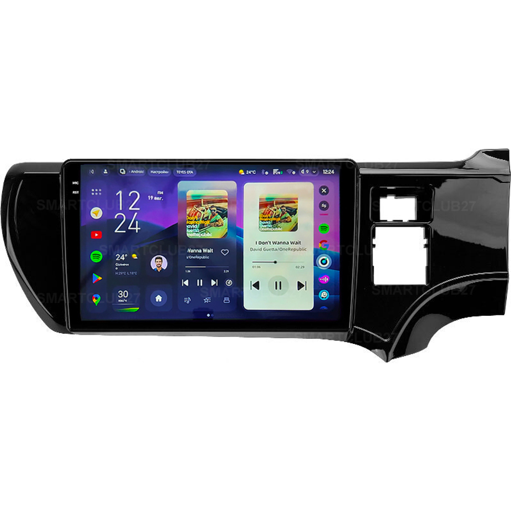 Teyes CC4 Pro 9"для Toyota Aqua 2011-2017 (прав)