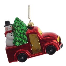 GAEM Украшение новогоднее "Машинка", L12 W5,5 H9 см, 3в.