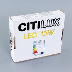 Citilux Омега CLD50K150 LED Встраиваемый светильник с диммером Белый