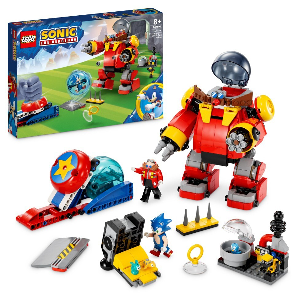 LEGO Sonic the Hedgehog - Соник против доктора Эггман и робот Death Egg 76993