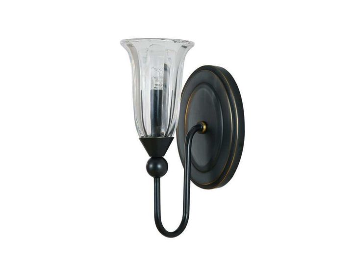 Бра NEWPORT 3711/A black+gold