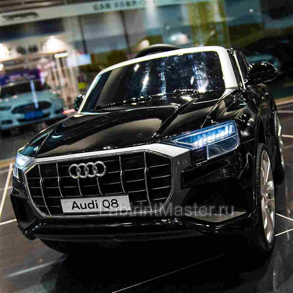 Детский электромобиль "AUDI Q8" 6V, черный