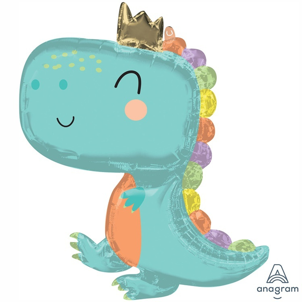 Шар Динозаврик принцесса