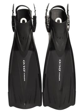 Ласты TUSA Imprex Duo регулируемые черный/черный