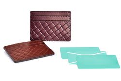 Кардхолдер из кожи Full Grain Bologna Brown BUVARDO LUX