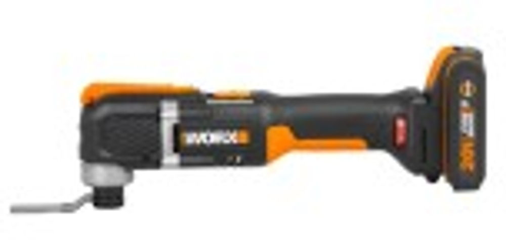 Многофункциональный инструмент аккумуляторный Worx WX696 20В, 2Ач х1, ЗУ 2А, кейс