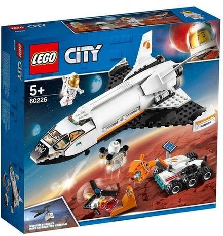 Конструктор LEGO 60226 Экспедиционный шаттл для исследования Марса