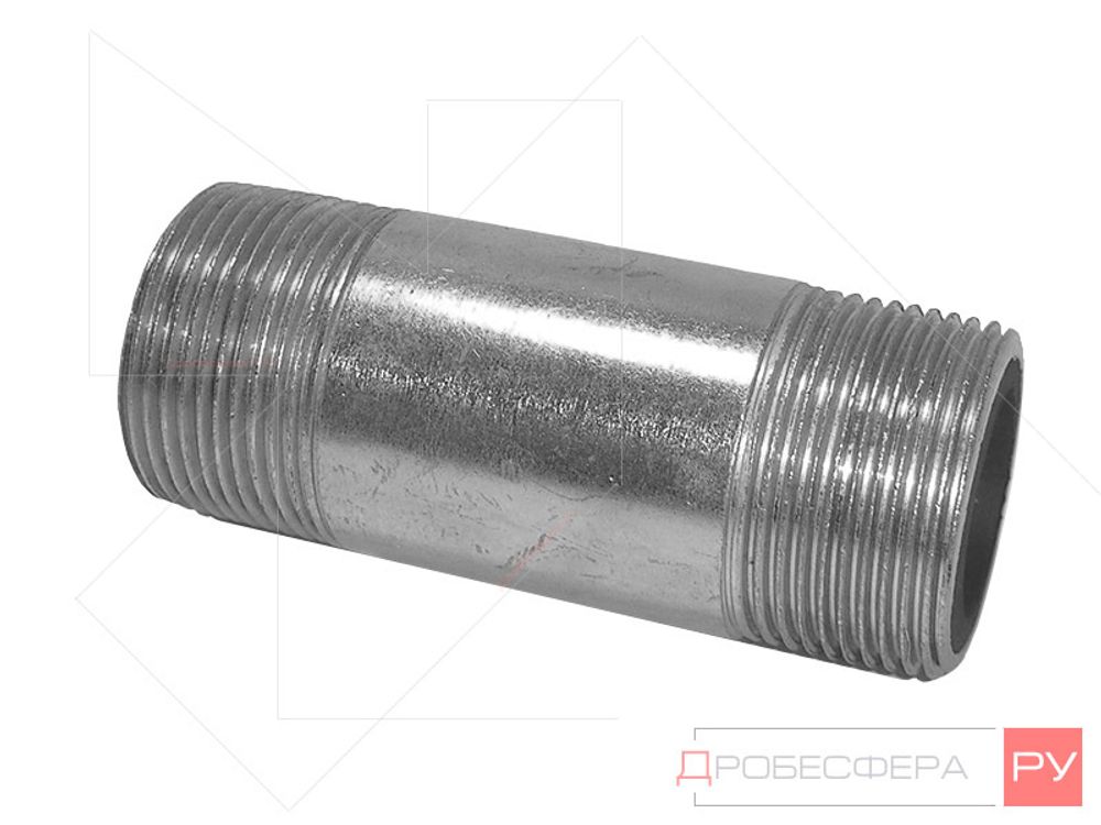 Труба 1-1/4&quot; обрезиненная 100мм