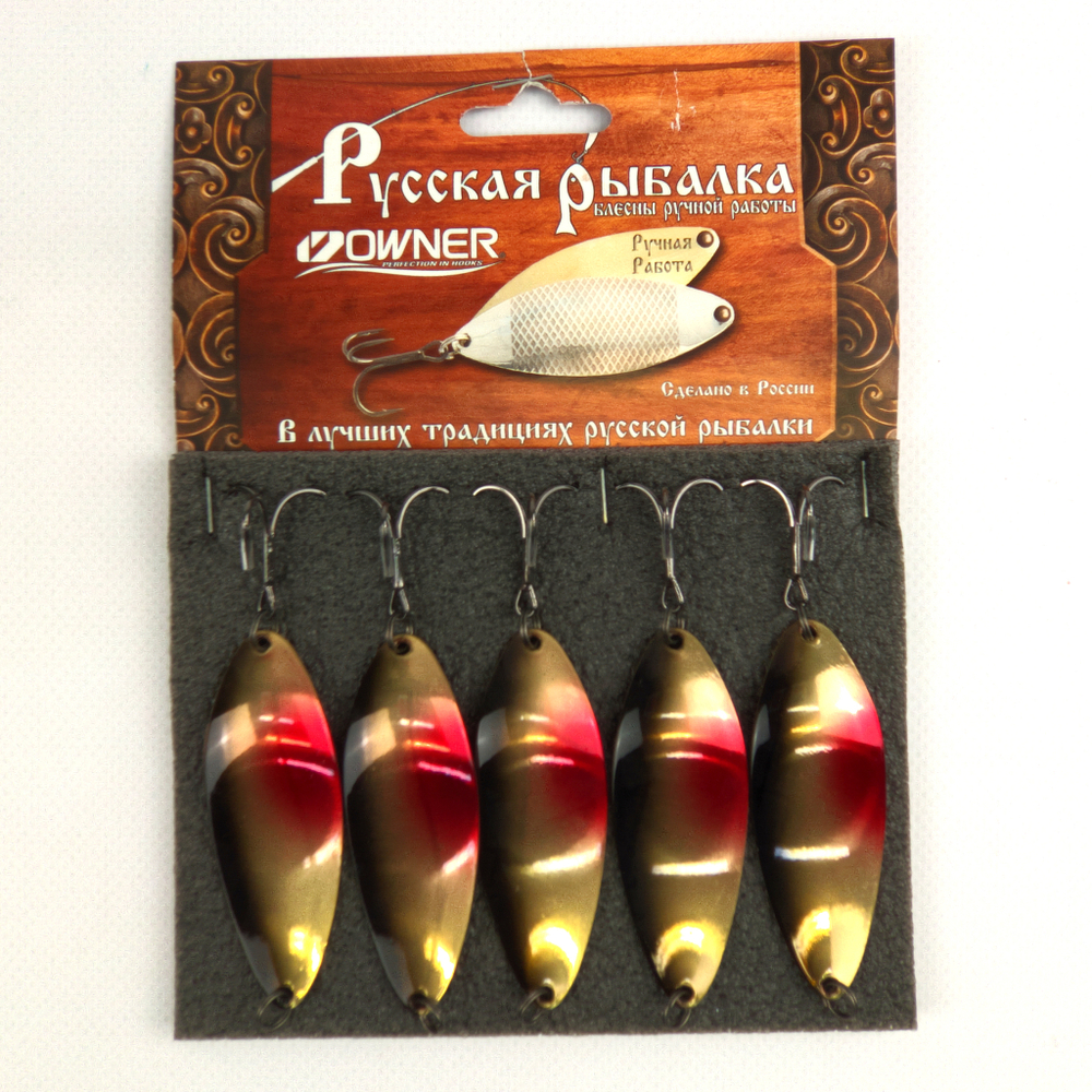 Блесна-колебалка "Русская рыбалка" Корсар (75мм, 21гр)