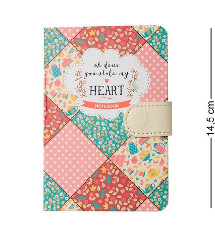 BM-50/2 Блокнот мал. «Лоскутный мильфлер» (твердая обложка)