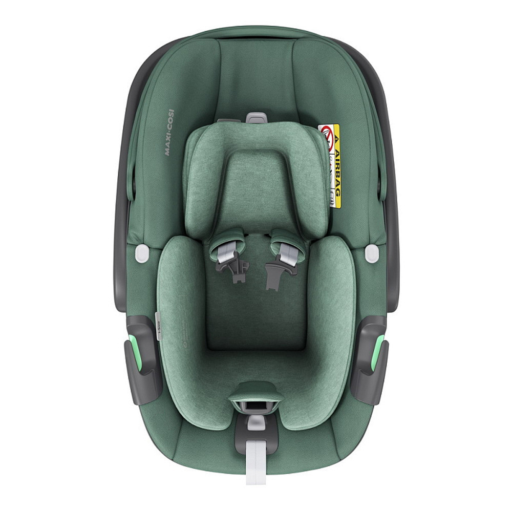 Автокресло Maxi-Cosi Pebble 360 с базой Family Fix 360 Essential Green