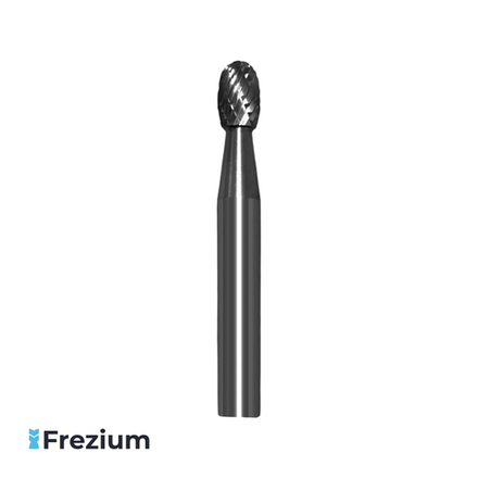 Борфреза цельная твердосплавная по металлу "SGS" (6x6x9.5x38; SE-1M 22953)