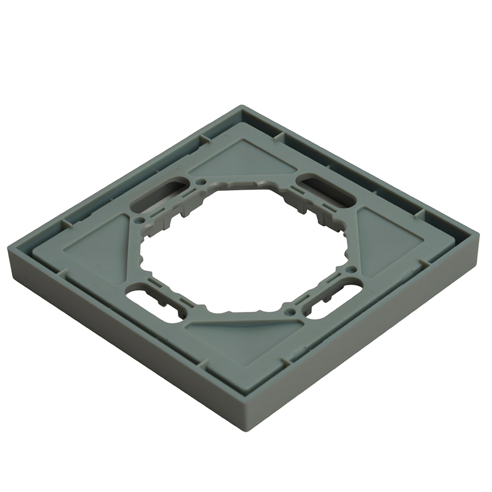 Рамка STEKKER, PFR00-5001-10 1-местная, серия Эмили, платиново-серый, soft touch 49962