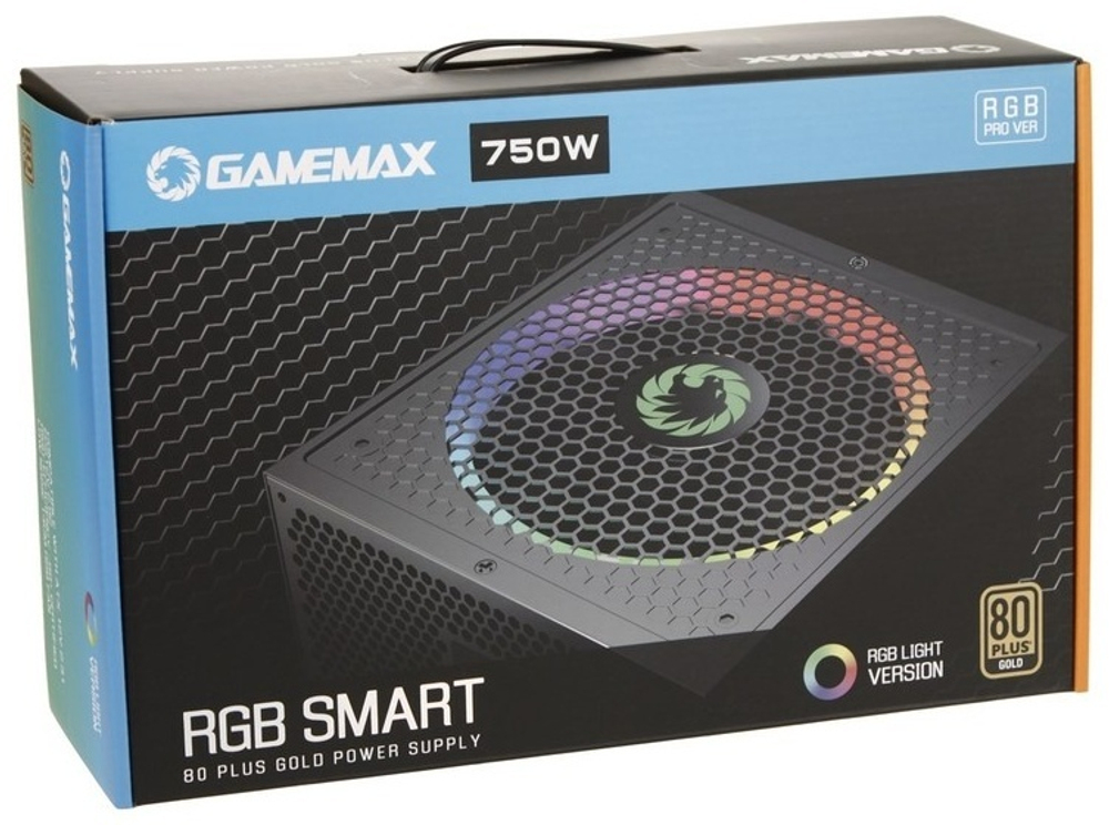 Блок питания Game Max RGB-750-PRO VER 750 Вт