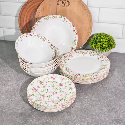 Столовый набор 19 предметов "Софи", Jewel