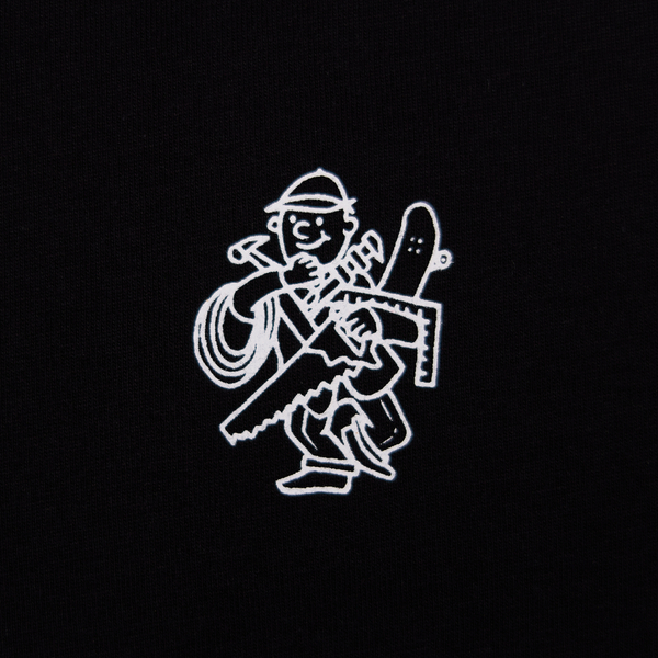 Лонгслив мужской Dickies Skateboarding Graphic Long Sleeve Tee артикул:WLSK5_black - купить в магазине Дайс