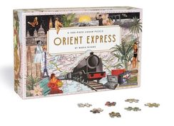 Pazl / Puzzle/ Пазлы Orient Express: A 1000 Piece Jigsaw Puzzle