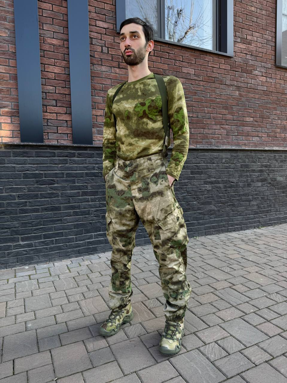 Костюм Горка 6 флис лайт / осень-зима / мох