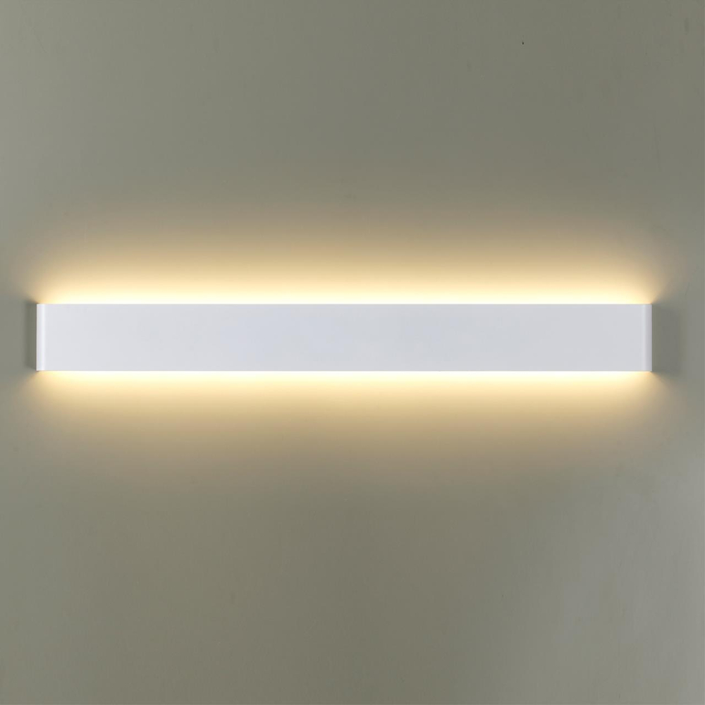 4293/30WL HIGHTECH ODL22 439 белый/металл Настенный светильник IP20 LED 30W 2834Лм 3000K FRAMANT
