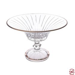 Фруктовница AS Crystal Timeless Платиновая полоса 32 см
