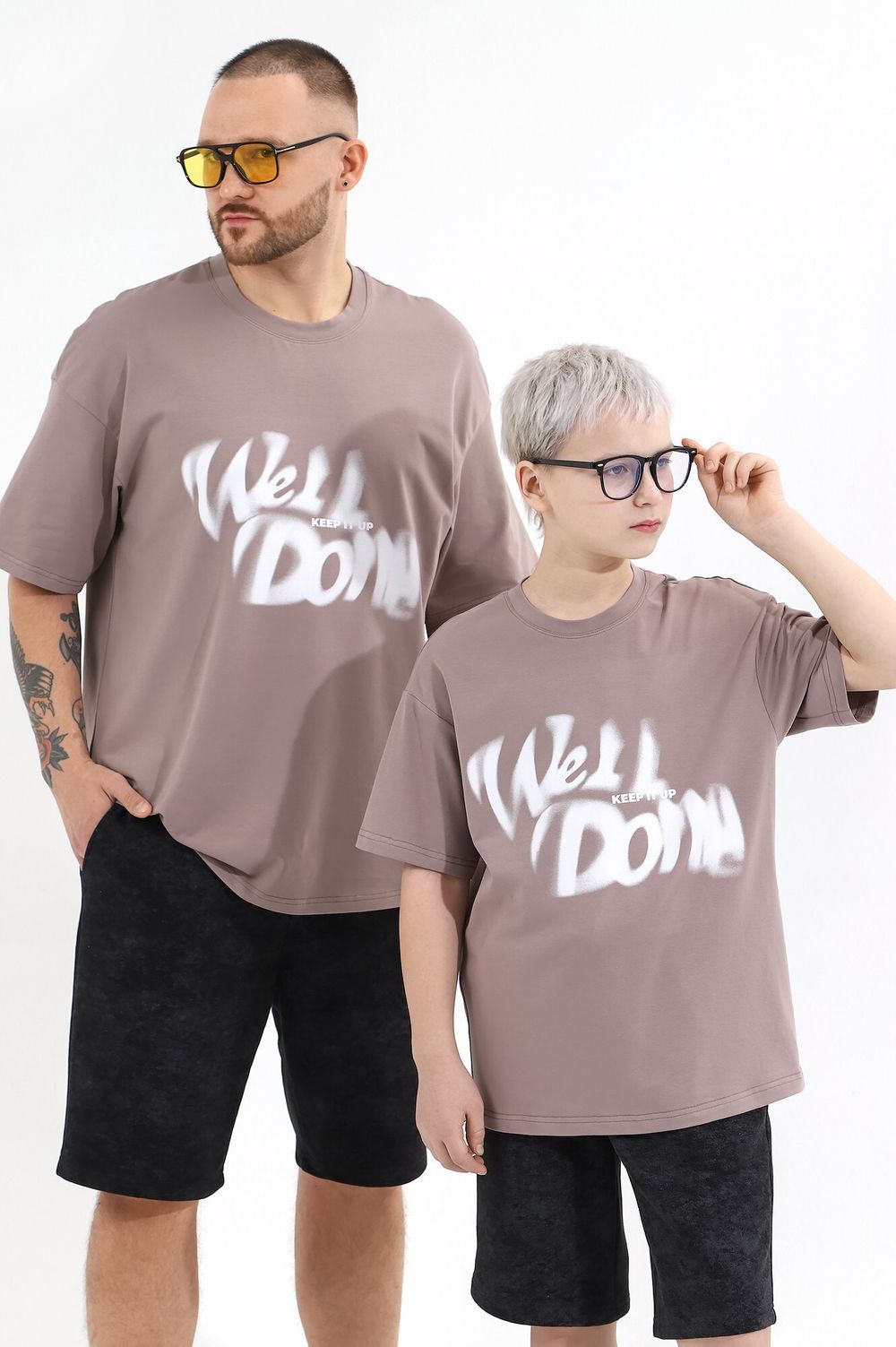 Фуфайка (футболка) для мальчика  Леон-3 Виотекс БЕЖЕВЫЙ