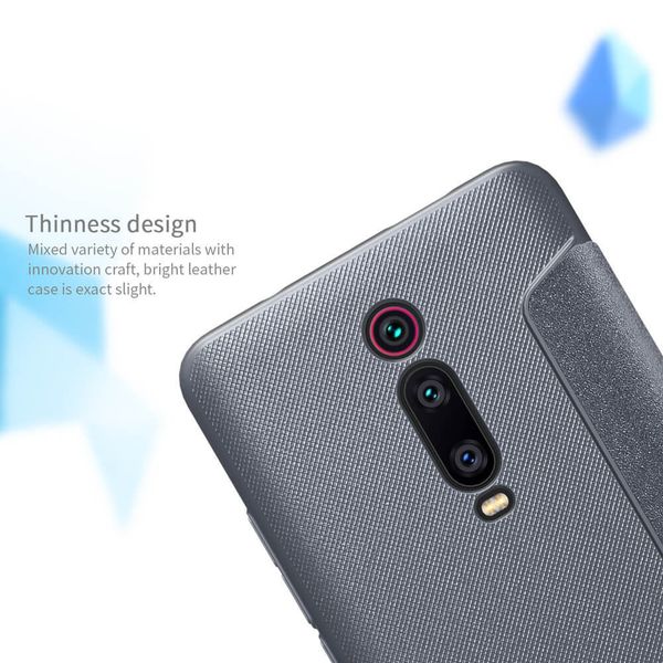 Чехол-книжка Nillkin Sparkle для Xiaomi Mi 9T/ Mi 9T Pro (Золотой)
