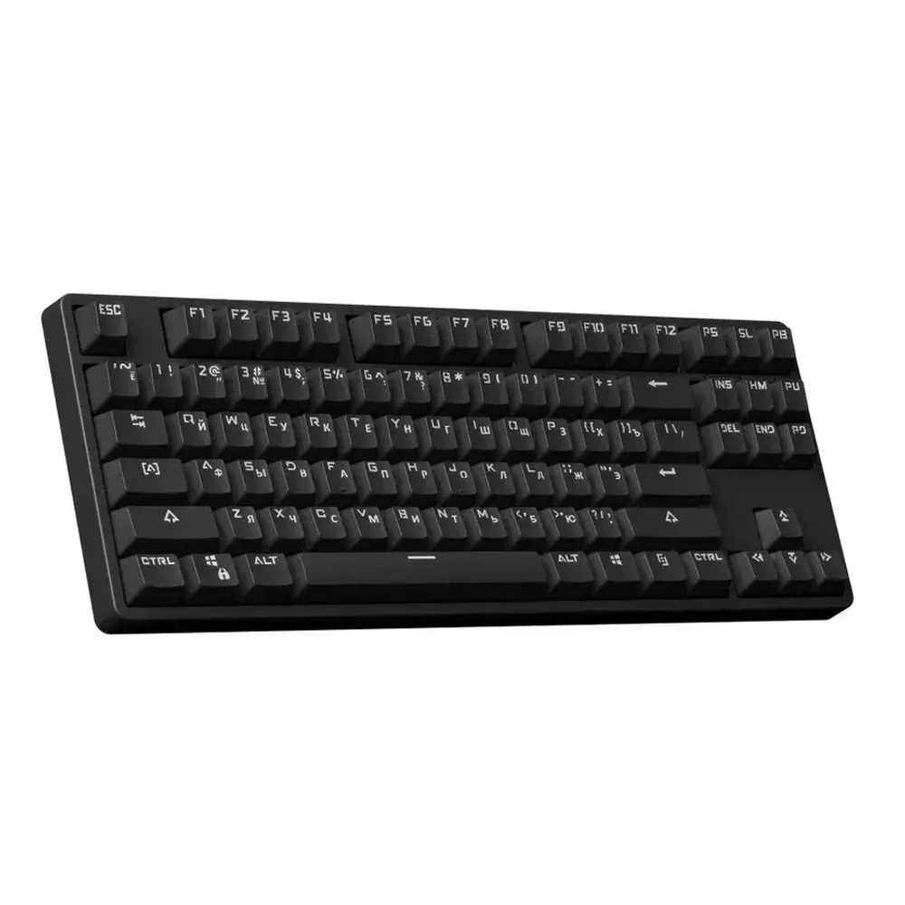 AKKO 5087S Black Shine-through keyboard with USB Cable RGB V3 Pro Cream Yellow switches