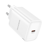 Сетевой адаптер питания BOROFONE BA86A PD 45W (белый)