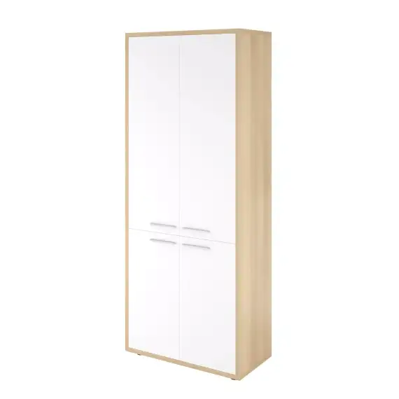 Шкаф высокий закрытый 4 двери Дублин ДБ 39 800х400х1980