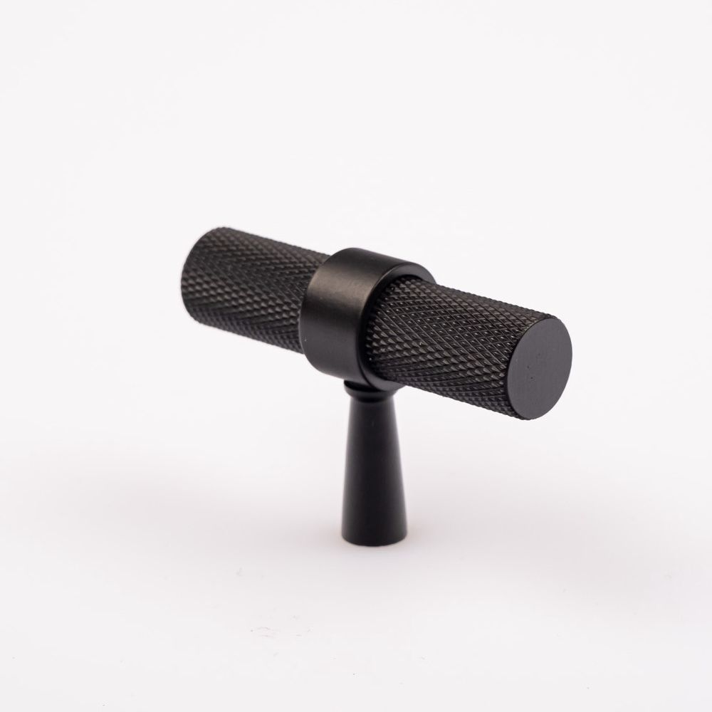 Ручка-кнопка Evora Black T