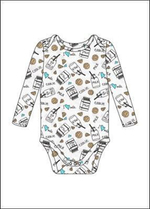 Боди д/новорожд. Б-27/2 р.74 "Колобок-2" белый (Ивашка)