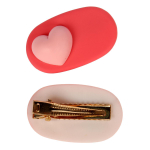 Зажимы для волос детские 2шт «Розовый пудинг» 658-191 (JINRE TRAVEL)