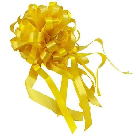 Бант-шар Пастель Комбо, Песочный с желтым / 38,5см*11см, 10 шт.