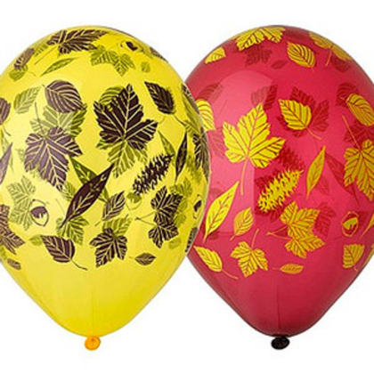 Шелкография кристалл Осенние листья