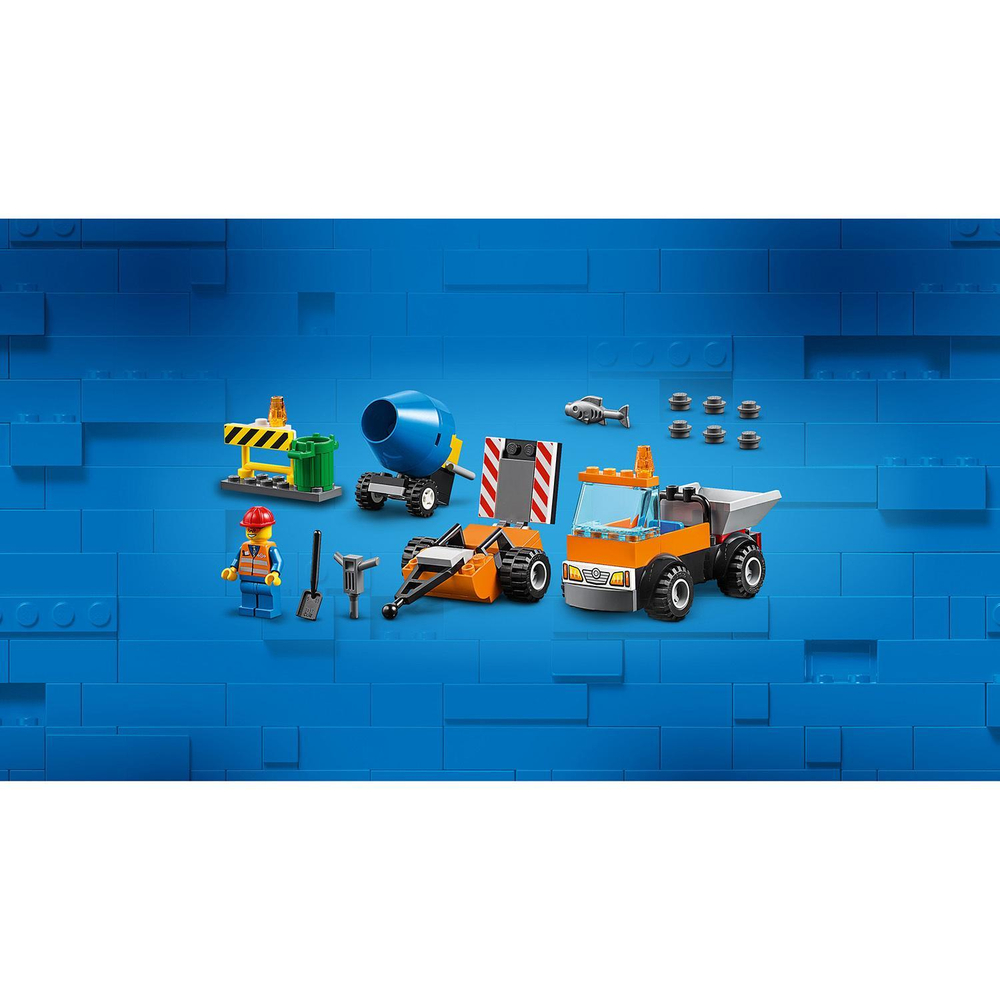 LEGO Juniors: Грузовик дорожной службы 10750 — Road Repair Truck — Лего Джуниорс Подростки