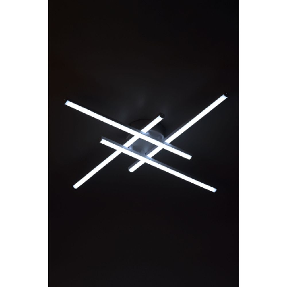 Светильник потолочный светодиодный ЭРА Модерн Nora CLL-1-62W 3К-6,5К RC WH с ДУ белый