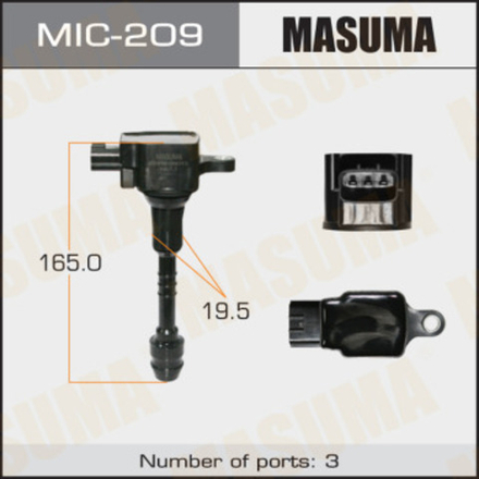 Катушка зажигания Masuma MIC-209 (22448-6N011)