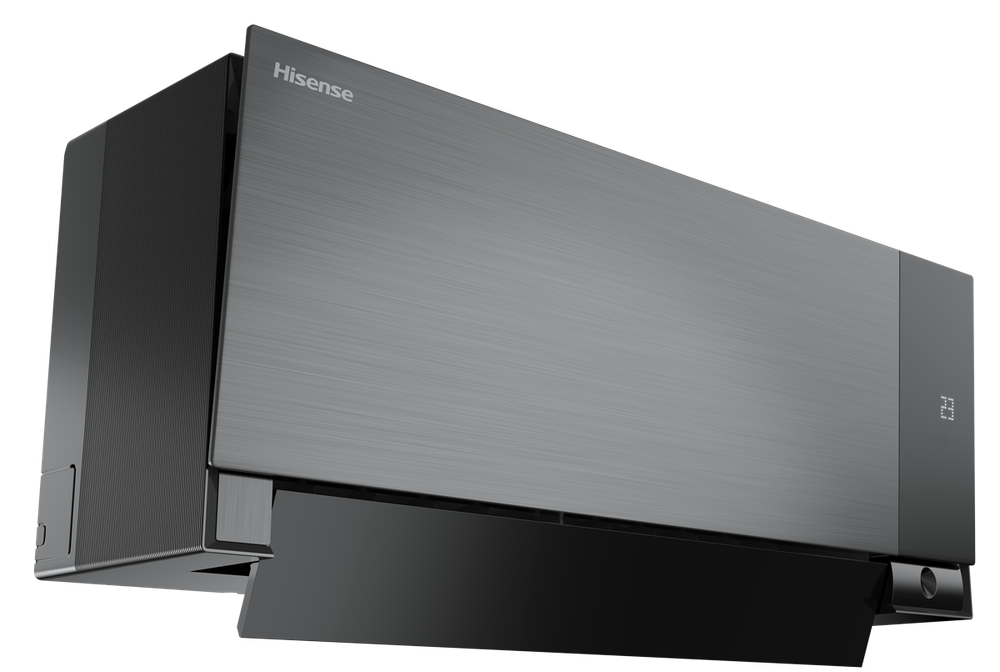 Инверторная сплит-система Hisense Sensation Slider Pro Carbon AS-13UW4RWMQK00(В), черный