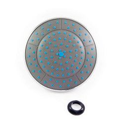 Купить верхний душ Ø 15см черная + хром  DC5021 не дорого