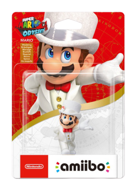 Фигурка amiibo - Марио Свадьба Mario Wedding  Super Mario Коллекция