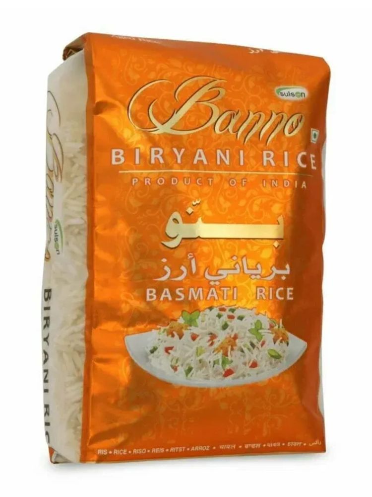 Рис Banno Басмати Biryani выдержанный 500 г