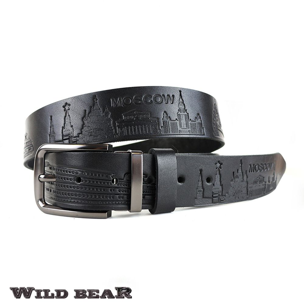 Ремень WILD BEAR RM-050m Black (115 см)