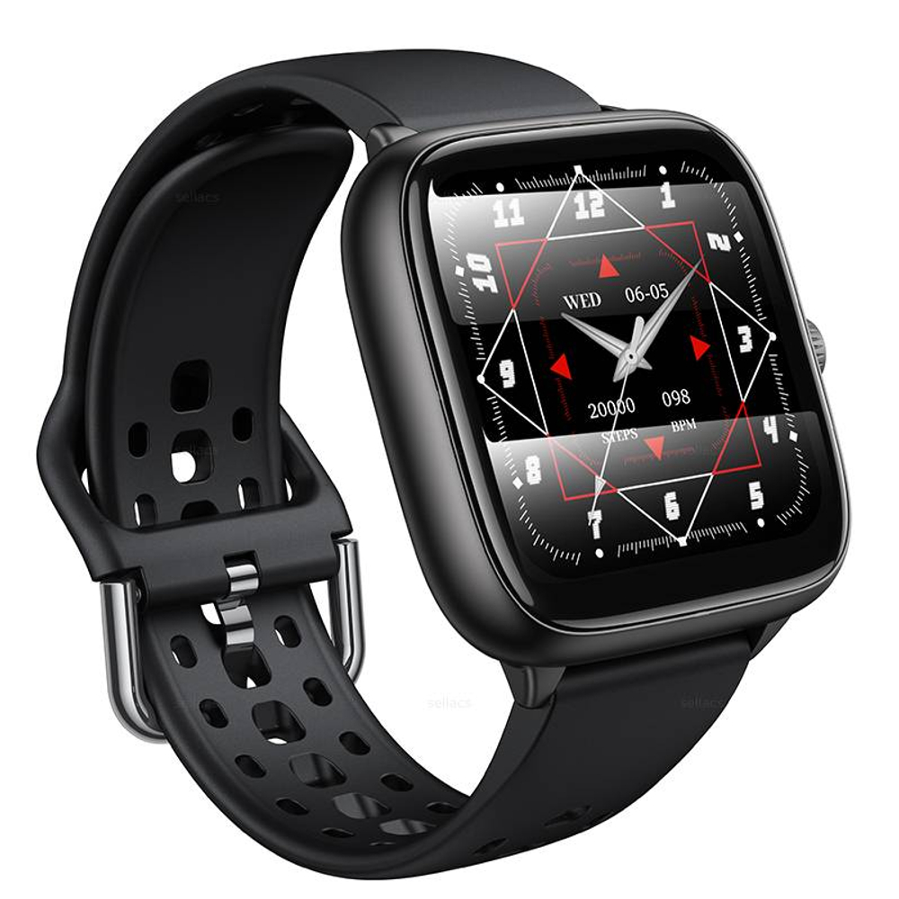 Спортивные смарт часы Hoco Y36 (поддержка звонков) (black)