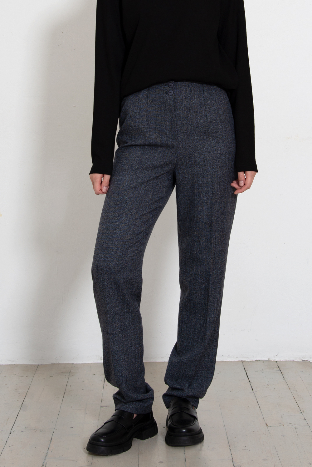 Брюки женские 04Ла, Серая полоса #341СП0204Ла