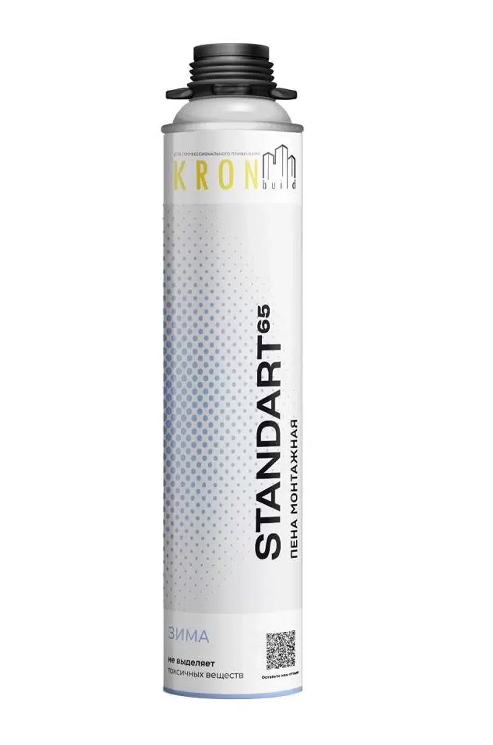 Пена монтажная профессиональная KRONbuild Зима Standart 65 850мл