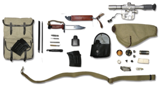 Комплект для винтовки СВД, оригинал