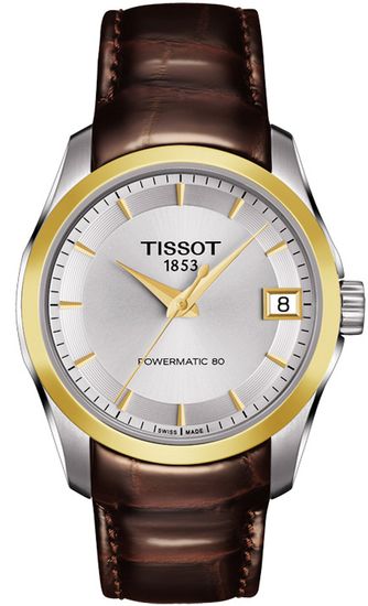 Женские часы Tissot T035.207.26.031.00 Couturier Powermatic 80 Lady