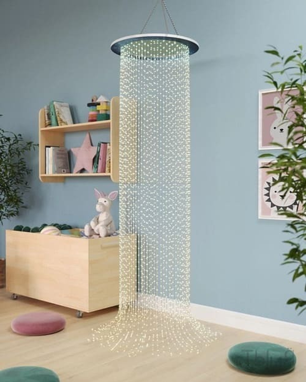 🌌 «Сенсорная комната „Погружение“» …когда книга — не единственная, кто умеет уводить в другой мир. 📖→🚀