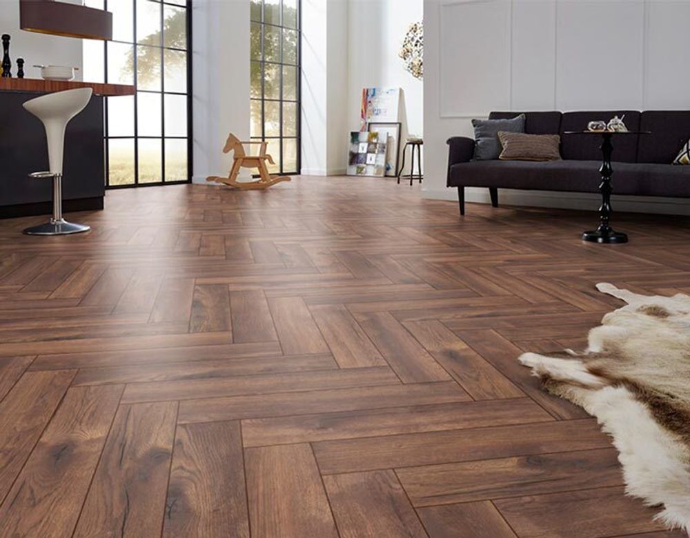 Herringbone Calais Oak, 1,238 м²