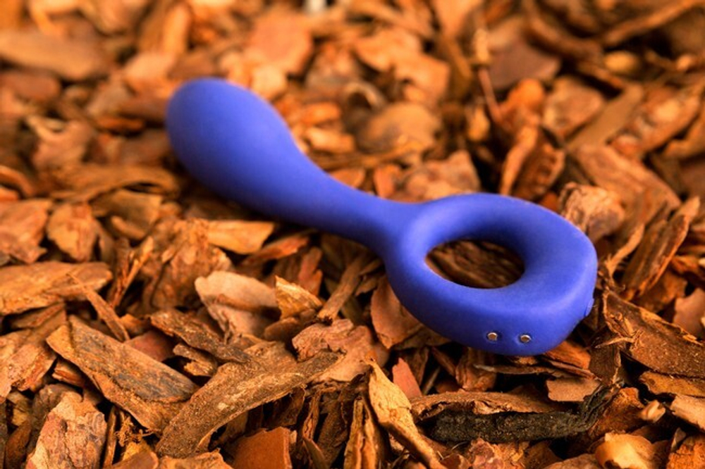 Универсальный вибратор "GPop Royal Blue" (6 режимов вибрации) (Цвет: синий)